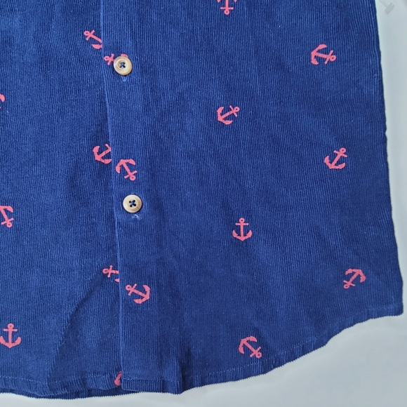 NWT Nautica Boys Long sleeve Anchor button down size 6 - Picture 2 of 6